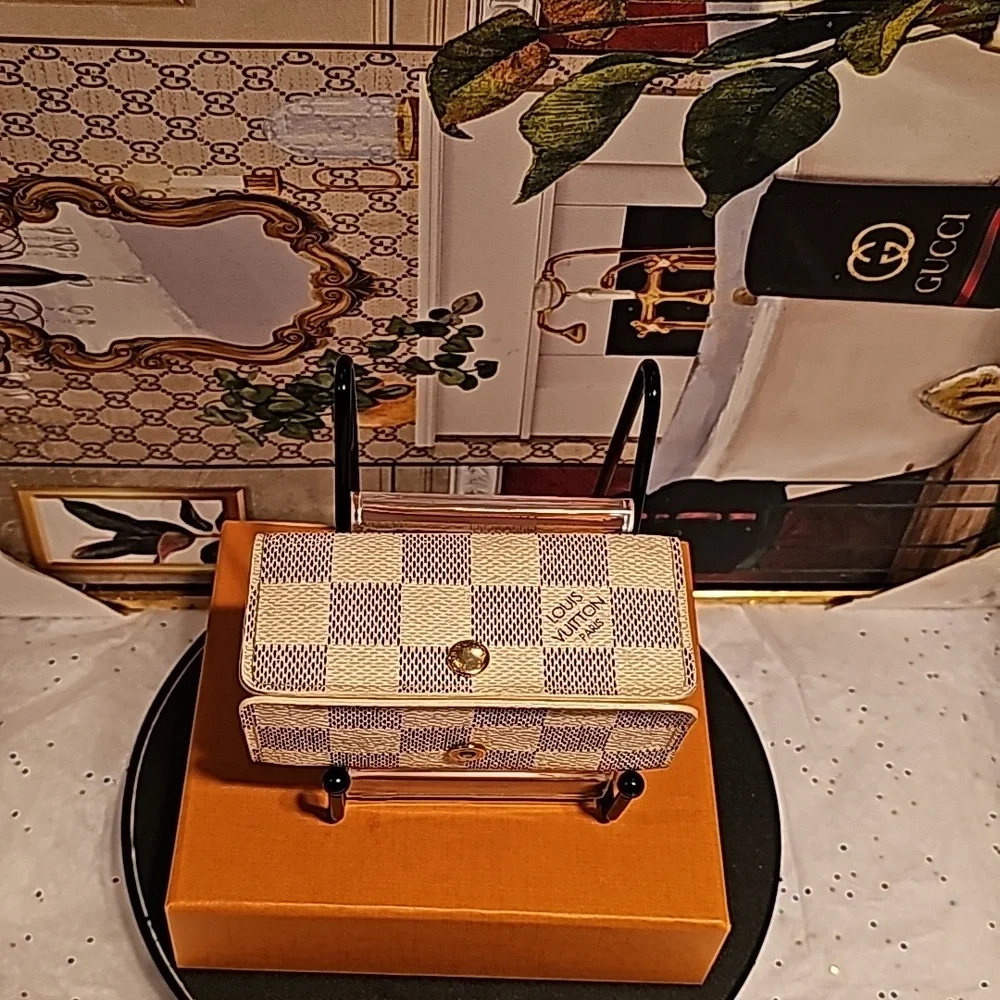 Louis Vuitton Damier Azure Keyholder Wallet - Picture 6 of 10